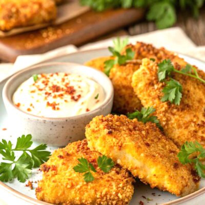 Crumb fried fish fingers Crumb fried fish fingers